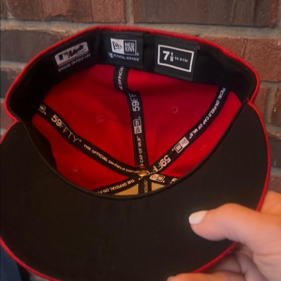 Red Baseball Cap - Picture 4 of 6
